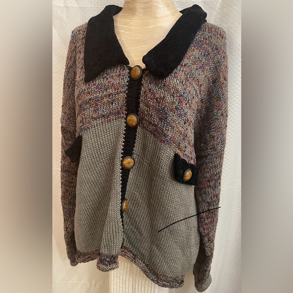 🔴 Ani Barrie vintage sweater like new! Oversized and waistlength M